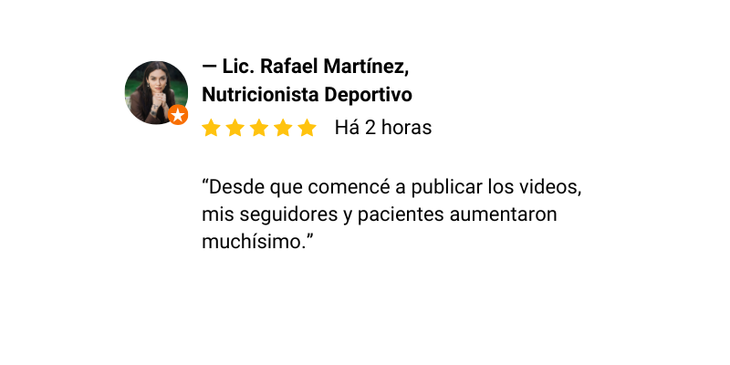 Testimonio nutricionista 1